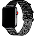 Miniatyrbillede 1 af 3: Vintage læderremme kompatible med Apple Watch rem 38 mm 40 mm 41 mm, ægte læder retro rem kompatibel til mænd kvinder iWatch SE serie 7/6/5/4/3/