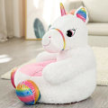 Pikkukuva 1 / 5: Sarjakuva Söpö Nallekarhu Panda Yksisarvinen Ankka Lasten Sohva Tuoli Plus unicorn Outer skin cover