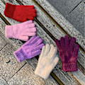 Miniatyrbild 4 av 5: 1 par Vinter Elastiska Ull Cashmere Cykelkörhandskar Fullfingerhandskar S-l M