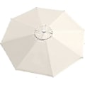 Miniatyrbillede 1 af 5: 3m Haveparasol Udskiftningsbetræk, 8 Arme Stof Terrasseparasol Udskiftningsbaldakin Vandafvisende, Marked Bord Parasol Baldakin