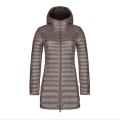 Pikkukuva 1 / 5: Syksyn ja talven uusi muoti untuvatakki naisille, ohut, pitkä, hupullinen, korealainen malli, slim fit, suuri koko, yksinkertainen takki Camel L