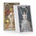 Pikkukuva 1 / 5: Tarot-kortit steampunk tarot -pöytäpakka lautapeli kortti perhekokouksiin ja juhliin pelikorttipeleihin Golden art nouveau