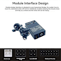 Pikkukuva 3 / 5: 400W PSU ATX Täysin modulaarinen virtalähde FLEX-moduuli Virtalähde Hiljainen pienille 1U (Flex ITX) tietokonekoteloille