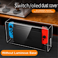Miniatyrbilde 4 av 5: Base Klar Støvbeskyttelse for Beskyttende Sleeve Case Akryl Displayboks Skall for Konsoll(B)