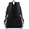 Pikkukuva 4 / 5: Bts Reppu USB Ladattava Reppu Suuri Kapasiteetti Opiskelijan Koululaukku Color-3