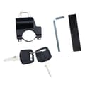 Motorcykel Universal Hjälmlås För Styre 7/8\" 22-28mm Rörstång