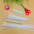 Miniatyrbillede 5 af 5: Kabelbindere UV-bestandige Nylon Resistente Wrap Lynlåsbånd Pakke Sort 101 Stk. Q