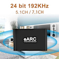 Miniatyrbild 3 av 5: EARC ARC Ljudomvandlare, för TV till Soundbar Högtalarförstärkare