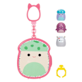 Miniatyrbild 6 av 10: Squishmallows Squish-a-longs Clip-a-longs s1 multifärg
