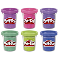 Miniatyrbild 2 av 3: Play-Doh Sparkle Lera 6-pack multifärg