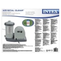 Miniatyrbild 3 av 3: INTEX Filterpump 5,7m3/h (A filter) grå