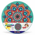 Diamond Painting Mandala 30cm Turkos multifärg