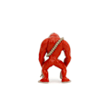 Miniatyrbild 5 av 8: Godzilla x Kong Metallfigur 1-pack 2,5” Skar King multifärg