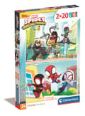 Clementoni Spidey Pussel 2x20 bitar multifärg