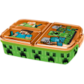 Miniatyrbild 2 av 2: Minecraft Matlåda med 3 fack multifärg