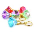 Nyckelring Diamant Rosa Rosa