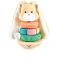 Miniatyrbild 2 av 9: Hape Bunny Stacker Plocktorn multifärg