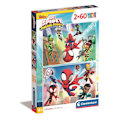 Miniatyrbild 1 av 3: Clementoni Spidey Pussel 2x60 bitar