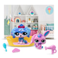 Miniatyrbild 2 av 5: Littlest Pet shop Petfluencer Pair Super salon multifärg
