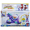 Miniatyrbild 1 av 3: Spidey Amazing Friends Web-Spinners Ghost-Spider with Glide Spinner multifärg