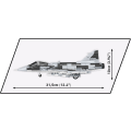Miniatyrbild 4 av 8: Cobi Saab Jas 39 Gripen E 1:48 multifärg