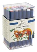 Dual markers 24-pack Dubbelspets pennor multifärg