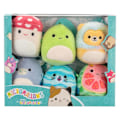 Miniatyrbild 1 av 3: Squishmallows Micromallows 6-pack Danny & Friends multifärg