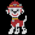 Miniatyrbild 3 av 3: Hama Maxi Pärlor och Pärlplatta i Box 900 st Paw Patrol multifärg