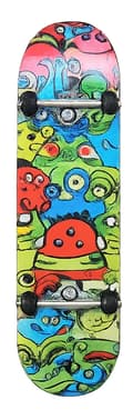 Skateboard 78,5cm Monsters multifärg