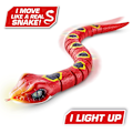 Miniatyrbild 7 av 7: RoboAlive Slithering Snake Light up Grön Grön