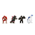 Miniatyrbild 2 av 7: Godzilla x Kong Metallfigurer 4-Pack 2.5" multifärg