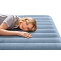 Miniatyrbild 6 av 9: INTEX Dura-Beam Plus Comfort 2-p Luftmadrass med USB pump