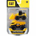 Miniatyrbild 1 av 2: CAT Little Machines 2-pack 8cm Dumper & Hjullastare