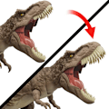Miniatyrbild 5 av 6: Jurassic World All Out Attack T-Rex multifärg
