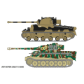 Miniatyrbild 3 av 4: Airfix Classic Conflict Tiger 1 vs Sherman Firefly Vc 1:72 Modellbyggsats multifärg
