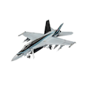 Miniatyrbild 2 av 8: Revell Top Gun F/A-18E Super Hornet 1:48 Modellbyggsats multifärg