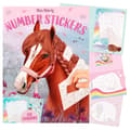 Miss Melody Klistra efter Nummer Stickersbok Pyssel multifärg