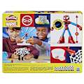 Miniatyrbild 6 av 6: Play-Doh Marvel Spiderman Launch & Slice Lekset multifärg