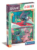 Clementoni Disney Stitch Pussel 2x20 bitar multifärg