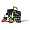 Miniatyrbild 8 av 8: Dickie Toys Biltransport med förvaring multifärg