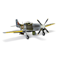 Miniatyrbild 7 av 8: Airfix North American Mustang Mk.IV/P-51K Mustang 1:48 Modellbyggsats multifärg