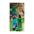Miniatyrbild 1 av 4: Minecraft Handduk 70x120cm multifärg
