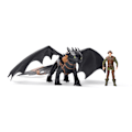 Miniatyrbild 2 av 5: Dragons Toothless + Hiccup multifärg