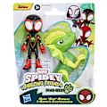 Miniatyrbild 1 av 5: Spidey Dino-Webs Miles "Spin" Morales & Marvels Electrosaurus multifärg