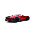 Miniatyrbild 6 av 10: Marvel Spiderman 2017 Ford GT Metall 1:32