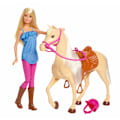 Miniatyrbild 2 av 5: Barbie Docka med häst multifärg