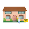Miniatyrbild 3 av 6: The Simpsons Living Room Diorama Lekset multifärg