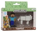 Minecraft Toppeez Figurer 2-pack Steve & Dennis multifärg