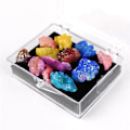 Miniatyrbild 2 av 2: Rainbow Crystal Geodes i ask