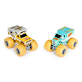 Miniatyrbild 2 av 4: Monster Jam 1:64 2-pack Wreckreation vs Ranger Rescue multifärg